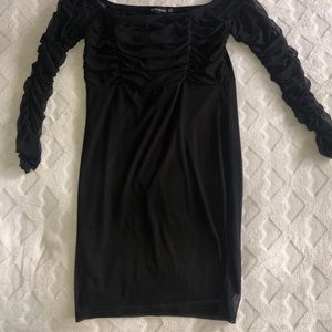 Pretty little thing Ruched Mesh Dress
